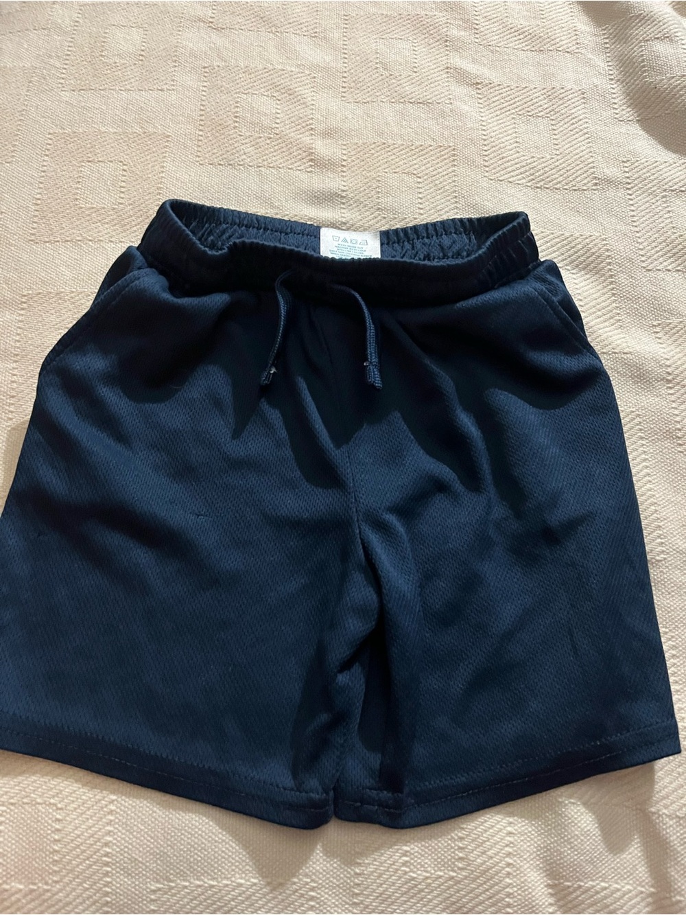 Garanimals Navy Athletic Mesh Drawstring Shorts